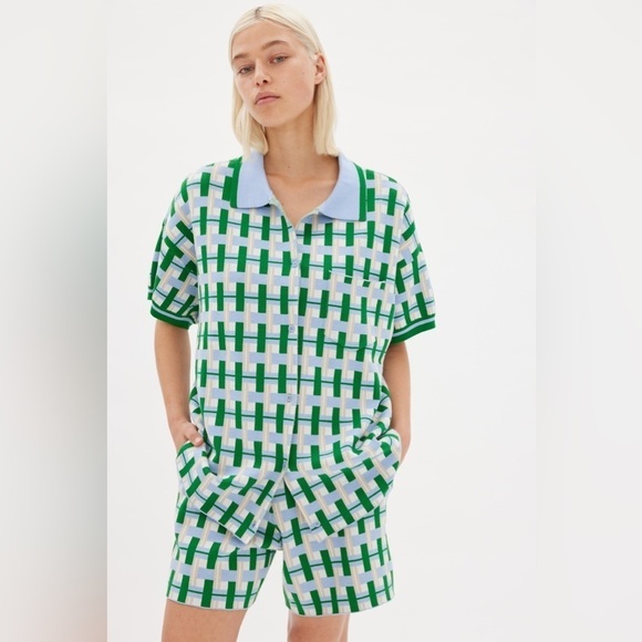 LMND Cala Short Sleeve Shirt in Geo - Picture 4 of 16